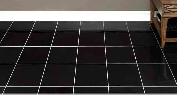 Absolute Black granite tile flooring
